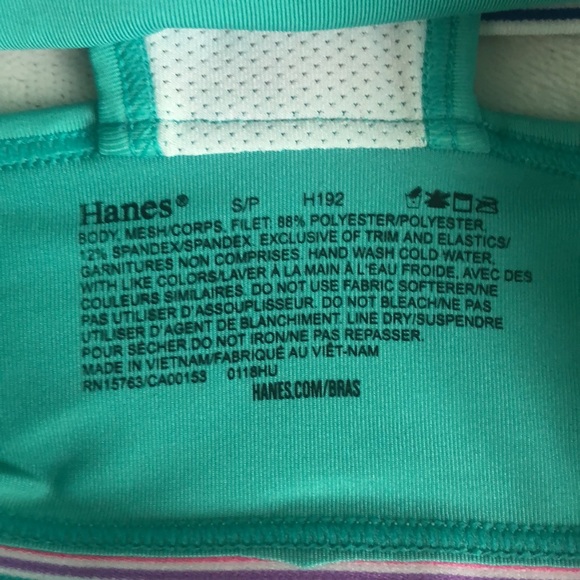 Girl’s, Training Bras, Hanes, Small, Multi-color, NWOT - Picture 3 of 4